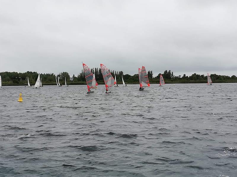 Byte Inlands 2023 at Bowmoor photo copyright Emma Brisley taken at Bowmoor Sailing Club and featuring the Byte class