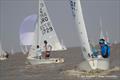 Jamie Harris and Antonia Wilkinson win 50th Cadet Worlds in Buenos Aires © El Ojo Nautico / Jore Cousillas