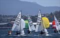 L to R Cadets Squid, Little Devil, Schmoken and Tsunami competing in the Banjo's Shoreline Crown Series Bellerive Regatta © Jane Austin