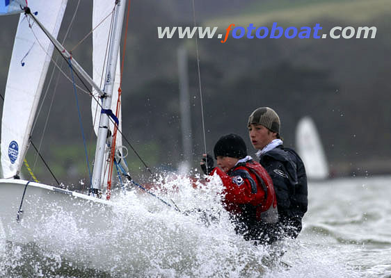 72 dinghies enjoyed the ideal sailing conditions at the Starcross Steamer photo copyright Mike Rice / www.fotoboat.com taken at Starcross Yacht Club and featuring the Cadet class