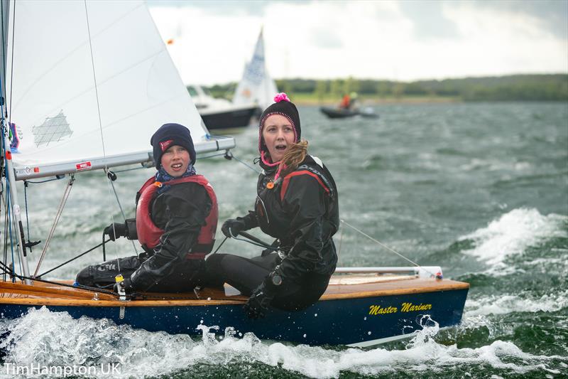 Zhik Cadet Worlds Qualifier at Grafham Water photo copyright Tim Hampton / www.timhampton.uk taken at Grafham Water Sailing Club and featuring the Cadet class