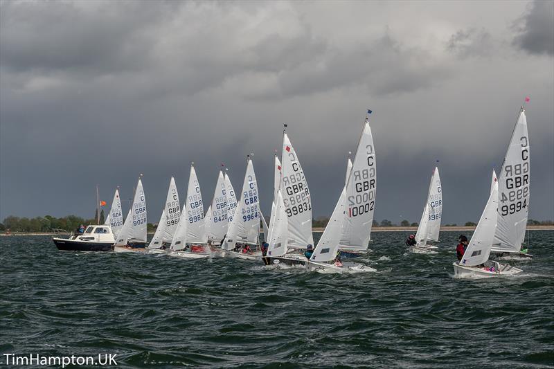 Zhik Cadet Worlds Qualifier at Grafham Water photo copyright Tim Hampton / www.timhampton.uk taken at Grafham Water Sailing Club and featuring the Cadet class