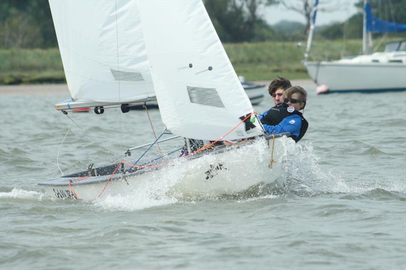 Waldringfield Cadet Open photo copyright Alexis Smith taken at Waldringfield Sailing Club and featuring the Cadet class