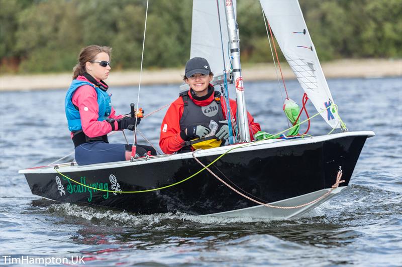 Zhik UK Cadet Inlands at Alton Water photo copyright Tim Hampton / www.timhampton.uk taken at Alton Water Sports Centre and featuring the Cadet class