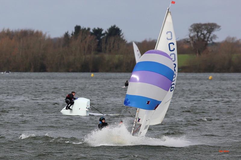The Cadet class are blasting into the 2020 season! photo copyright Tim Bees taken at Alton Water Sports Centre and featuring the Cadet class