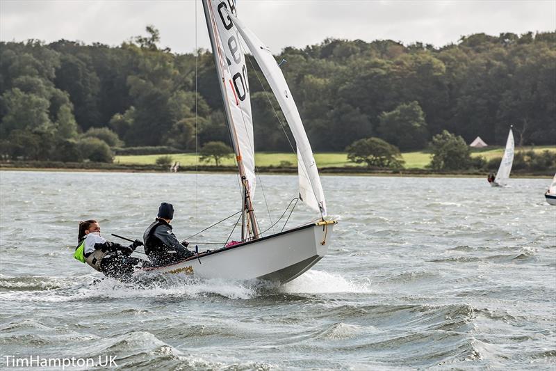 Cadet and U21 RS200 Open Weekend at Waldringfield photo copyright Tim Hampton / www.timhampton.uk taken at Waldringfield Sailing Club and featuring the Cadet class