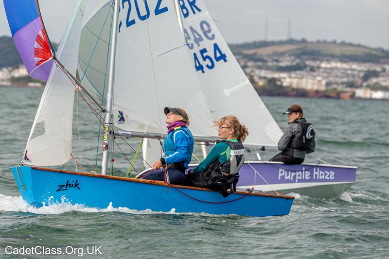 Cadet UK National Championships at Brixham - photo © Tim Hampton / www.timhampton.uk