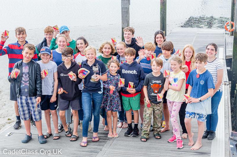 Cadet Clemenson Nautillus Trophy at Burnham photo copyright Tim Hampton / www.timhampton.uk taken at Royal Corinthian Yacht Club, Burnham and featuring the Cadet class