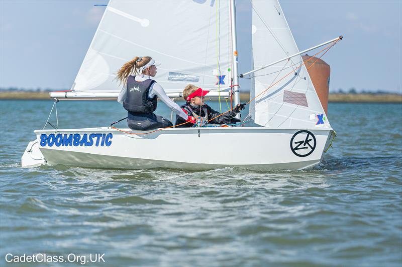 Cadet Clemenson Nautillus Trophy at Burnham - photo © Tim Hampton / www.timhampton.uk