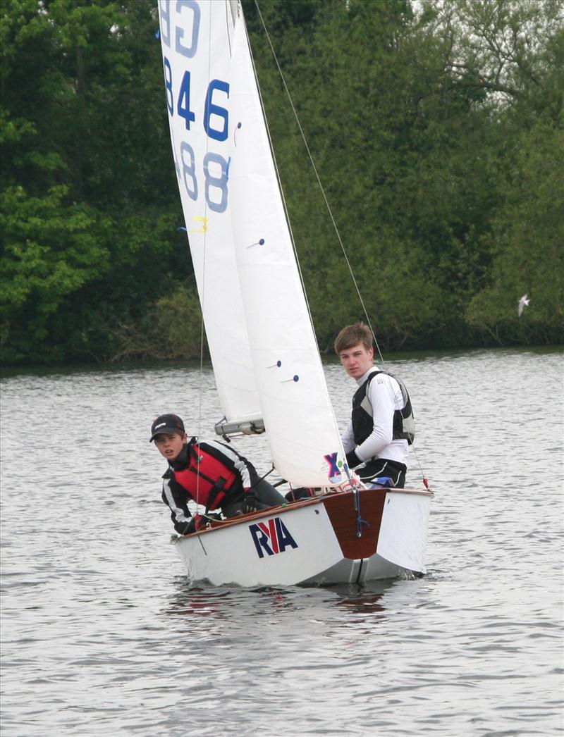 Cadets at Fishers Green photo copyright Alison Proffitt taken at Fishers Green Sailing Club and featuring the Cadet class