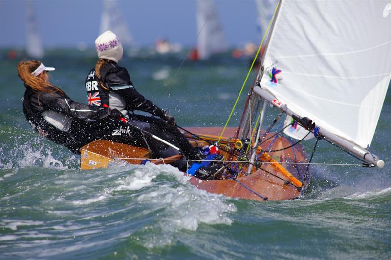 Cadet worlds at Nieuwpoort, Belgium photo copyright Iain Philpott taken at  and featuring the Cadet class