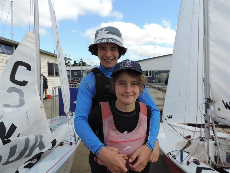 Archer Ibbott and James Gough, Little Devil - 2018 International Cadet World Championships - photo © Harry Fisher 