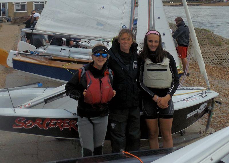 GBR Cadet team prepare for the World Championships photo copyright Jamie Whittle taken at Felixstowe Ferry Sailing Club and featuring the Cadet class