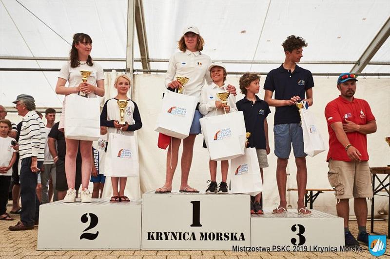 Cadet Polish National Championships photo copyright Modelski taken at  and featuring the Cadet class