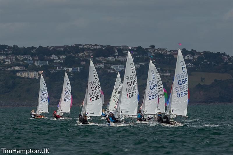 Zhik Cadet UK National Championships at Brixham  - photo © Tim Hampton / www.timhampton.uk