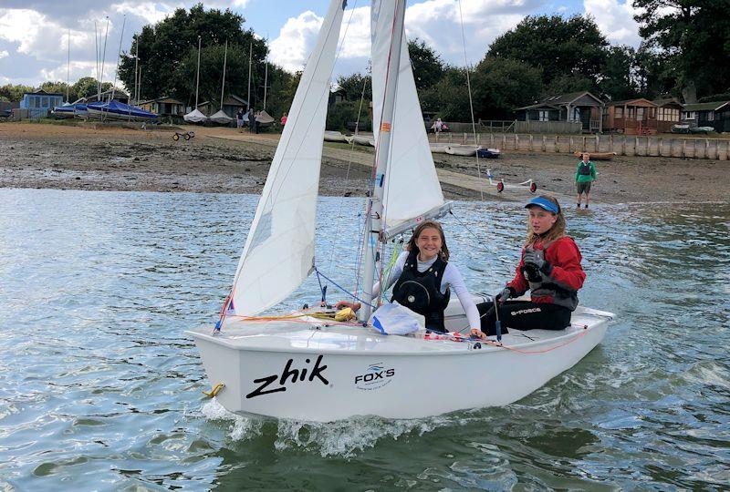 Waldringfield Cadet Week 2019 photo copyright Neil Collingridge taken at Waldringfield Sailing Club and featuring the Cadet class