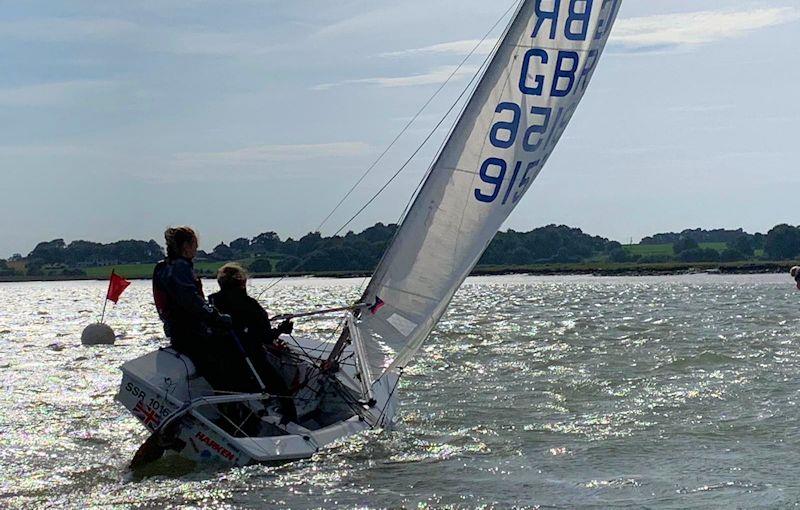 Waldringfield Cadet Week 2019 photo copyright Neil Collingridge taken at Waldringfield Sailing Club and featuring the Cadet class