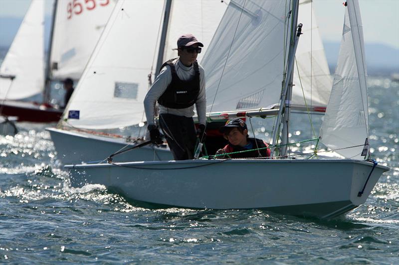 Cadets at Sail Sandy Regatta - photo © Nicholas Duell