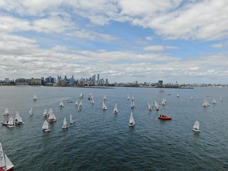 Australian International Cadet Championship photo copyright International Cadet Class of Australia taken at Royal Yacht Club of Victoria and featuring the Cadet class