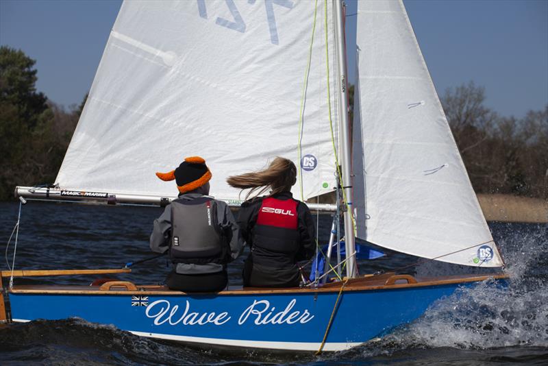 Frensham Cadet Open 2022 photo copyright Corinne Whitehouse taken at Frensham Pond Sailing Club and featuring the Cadet class