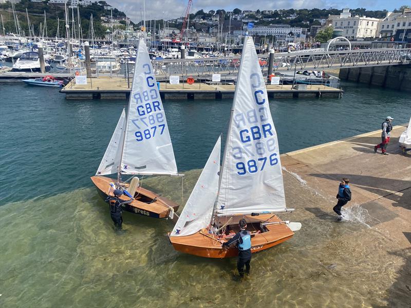 Cadet UK Nationals in Torquay photo copyright UKNCCA taken at Royal Torbay Yacht Club and featuring the Cadet class