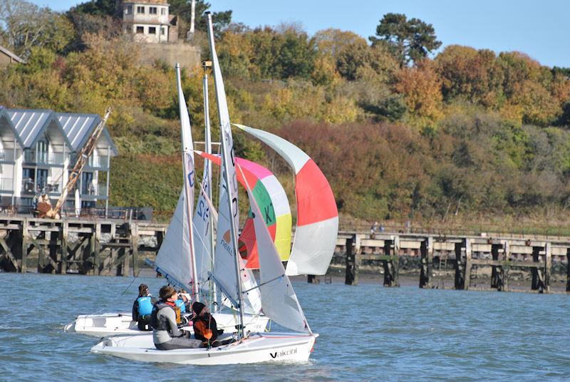 GBR Cadet Sailing Team 2022 Worlds Training at Shotley SC photo copyright Andy Stoddart taken at Shotley Sailing Club and featuring the Cadet class