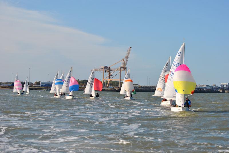 GBR Cadet Sailing Team 2022 Worlds Training at Shotley SC - photo © Andy Stoddart