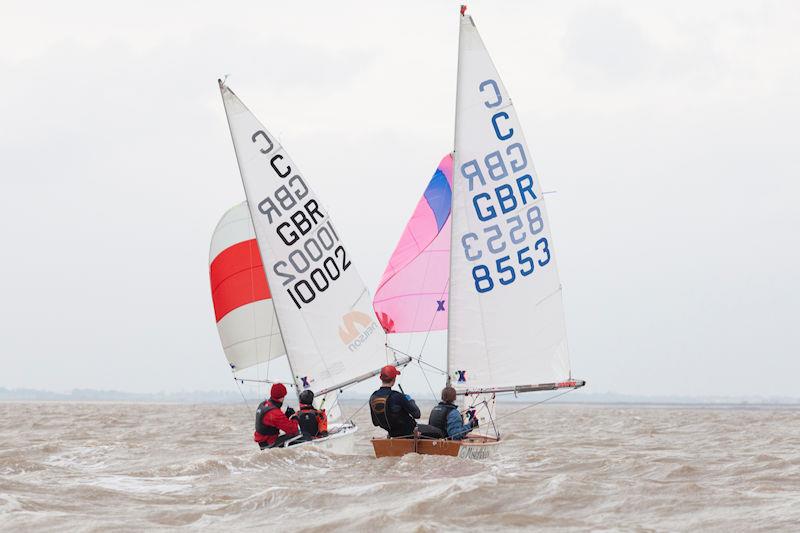 GBR Cadet Team 2022 training at Shotley photo copyright Corinne Whitehouse taken at Shotley Sailing Club and featuring the Cadet class