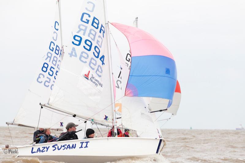 GBR Cadet Team 2022 training at Shotley photo copyright Corinne Whitehouse taken at Shotley Sailing Club and featuring the Cadet class