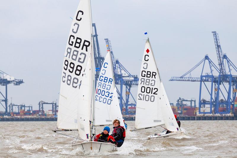 GBR Cadet Team 2022 training at Shotley - photo © Corinne Whitehouse