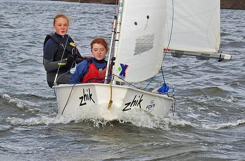 Alton Water Frostbite Series Week 1 photo copyright Emer Berry taken at Alton Water Sports Centre and featuring the Cadet class