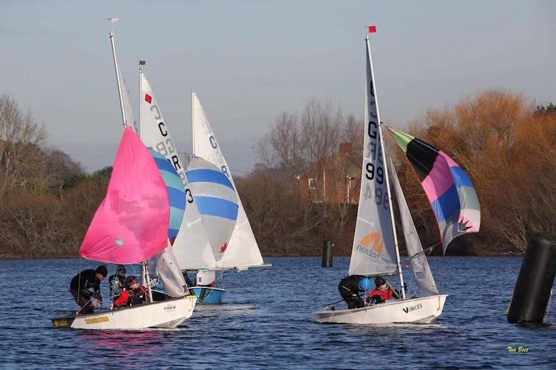 Alton Water Fox's Chandlery & Anglian Water Frostbite Series week 3 - photo © Tim Bees