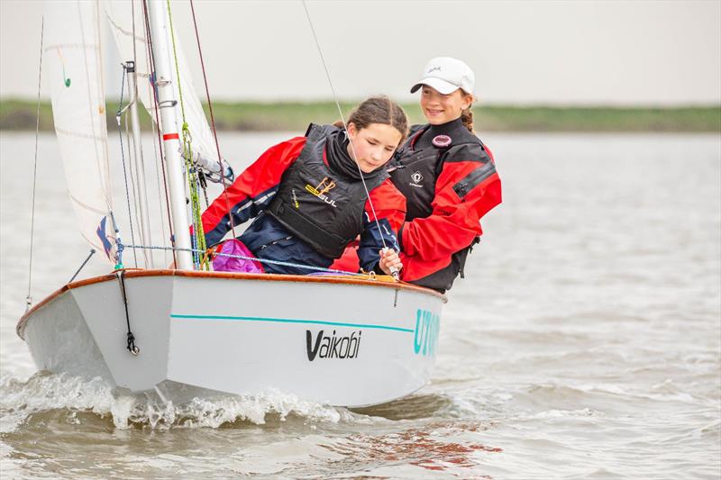 Cadet class Peter Scott trophy at Burnham - photo © Tim Hampton / Phil Vellacott