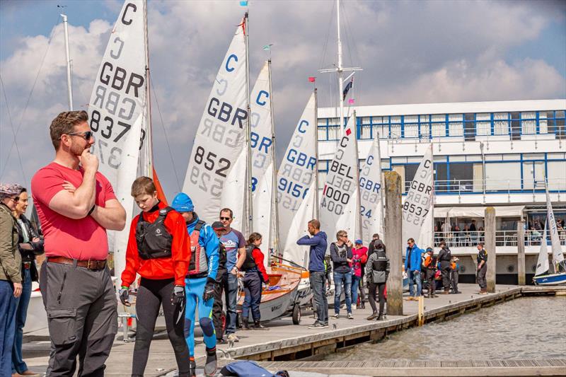 Cadet class Peter Scott trophy at Burnham photo copyright Tim Hampton / Phil Vellacott taken at Royal Corinthian Yacht Club, Burnham and featuring the Cadet class