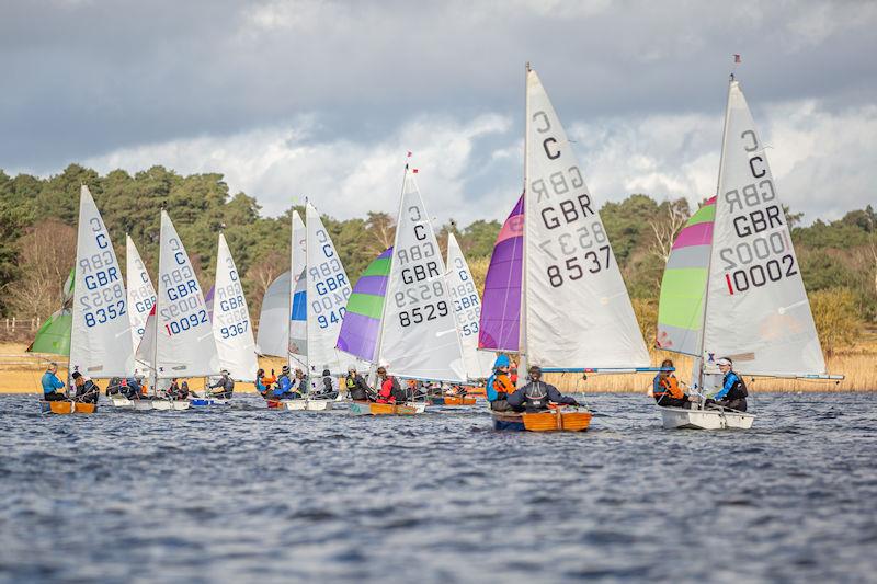 Frensham Pond Cadet Open photo copyright Tim Hampton / www.timhampton.uk taken at Frensham Pond Sailing Club and featuring the Cadet class