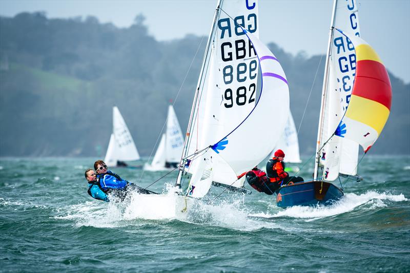 Cadet Alf Simmonds Memorial Trophy in Plymouth photo copyright Paul Gibbins Photography taken at Plymouth Youth Sailing Club and featuring the Cadet class