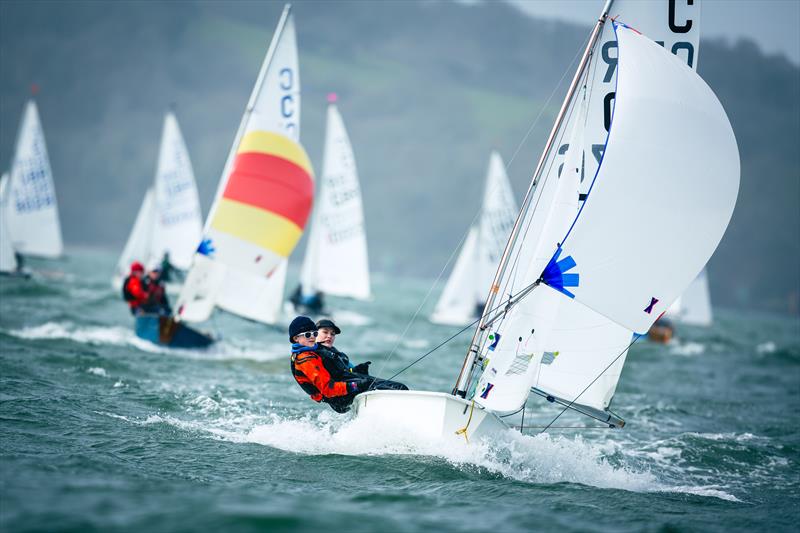 Cadet Alf Simmonds Memorial Trophy in Plymouth - photo © Paul Gibbins Photography