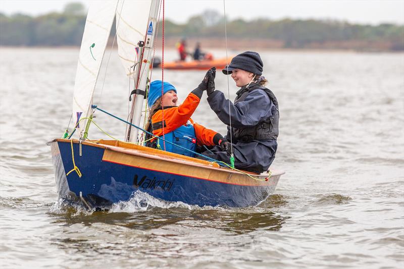 Cadet Class Peter Scott Trophy at Brightlingsea photo copyright Tim Hampton / www.timhampton.uk taken at Brightlingsea Sailing Club and featuring the Cadet class