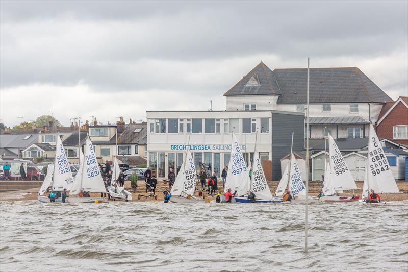 Cadet Class Peter Scott Trophy at Brightlingsea photo copyright Tim Hampton / www.timhampton.uk taken at Brightlingsea Sailing Club and featuring the Cadet class