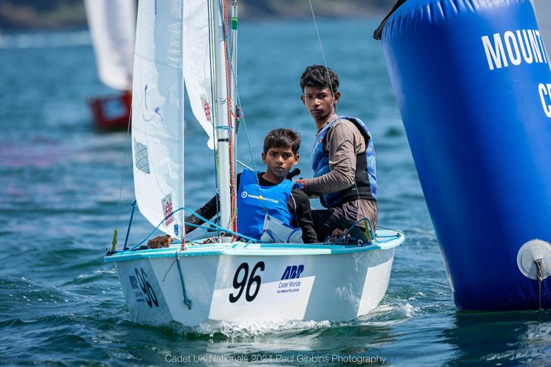 ABP Cadet UK Nationals in Plymouth day 2 - photo © Paul Gibbins Photography