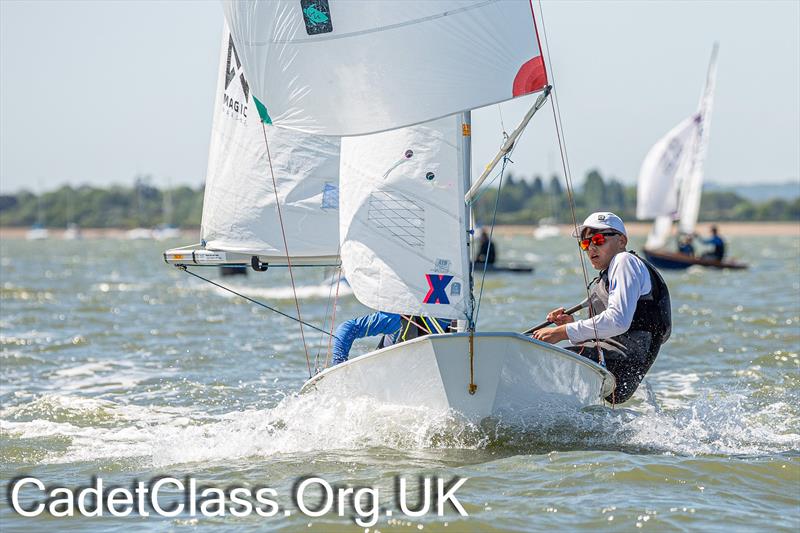 Cadet class Peter Scott Trophy at Stone photo copyright CadetClass.org.uk taken at Stone Sailing Club and featuring the Cadet class
