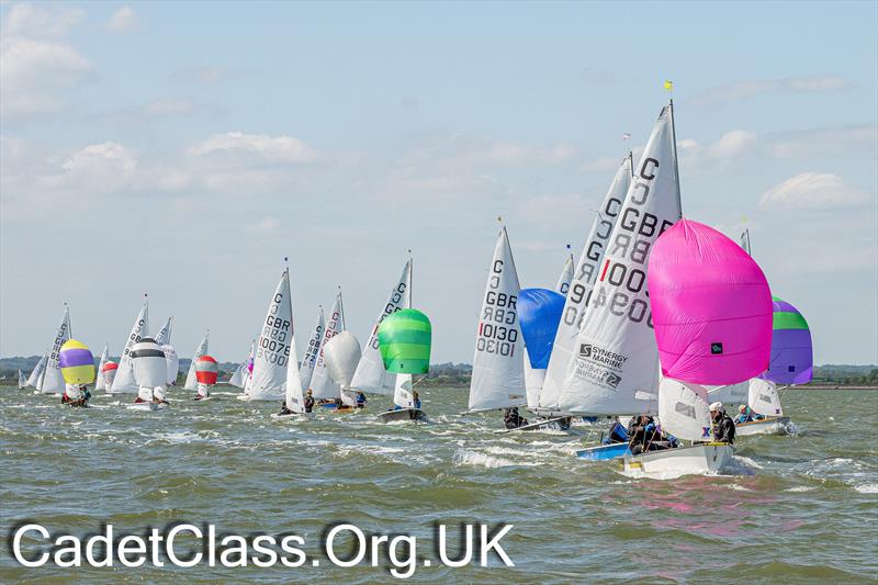 Cadet class Peter Scott Trophy at Stone photo copyright CadetClass.org.uk taken at Stone Sailing Club and featuring the Cadet class