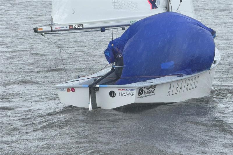 Practice race ahead of the Cadet World Championship at Lake Lipno - photo © Simon Cox