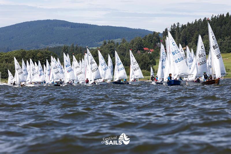 Day 2 of the Cadet World Championship at Lake Lipno - photo © Pavlina Soukupova Mareckova / PAYA