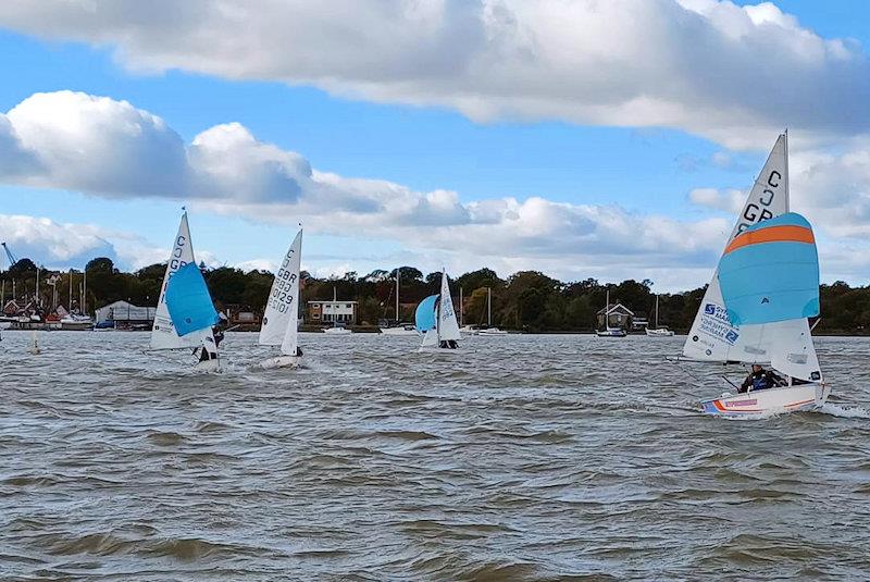 Cadet class open meeting at Waldringfield - photo © Rosie Reid
