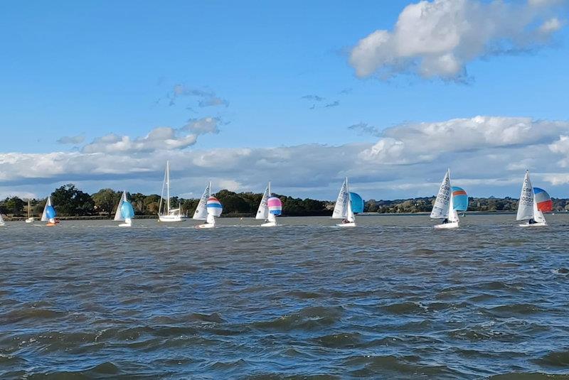 Cadet class open meeting at Waldringfield - photo © Rosie Reid