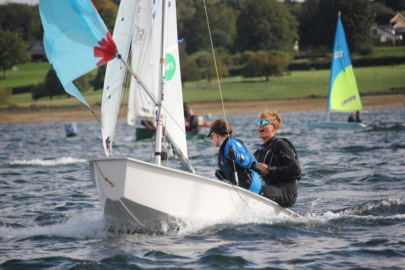 Specsavers Cadet class UK Inland Championship at Rutland photo copyright Naomi Flood taken at Rutland Sailing Club and featuring the Cadet class