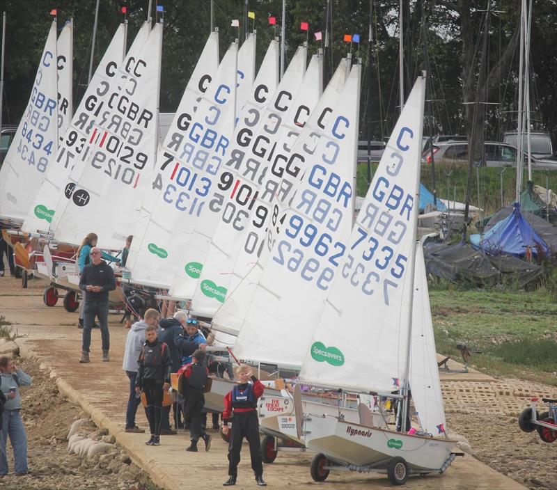 Specsavers Cadet class UK Inland Championship at Rutland photo copyright Naomi Flood taken at Rutland Sailing Club and featuring the Cadet class