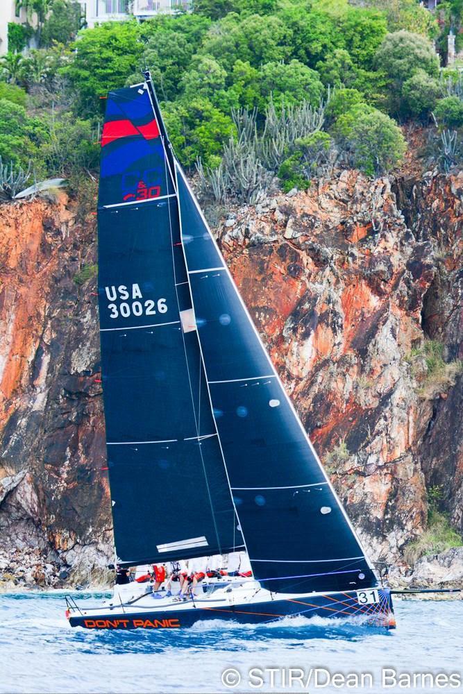 Round the Rocks Race ahead of the St. Thomas International Regatta photo copyright STIR / Dean Barnes taken at St. Thomas Yacht Club and featuring the C&C 30 class