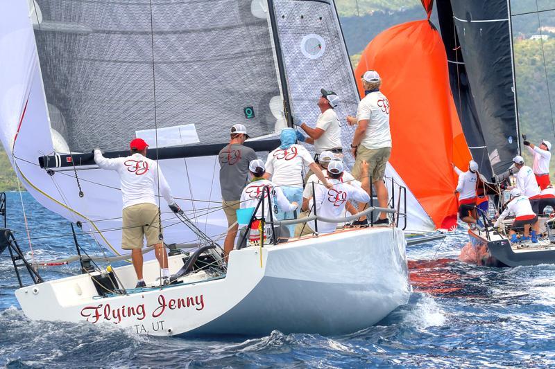 Action on the C&C 30 course on day 2 of the BVI Spring Regatta photo copyright BVISR / www.ingridabery.com taken at Royal BVI Yacht Club and featuring the C&C 30 class